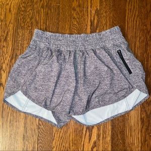 Lululemon grey Tracker shorts size 8